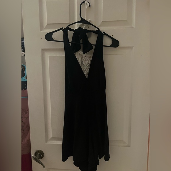 Black Romper Dress - Picture 1 of 3